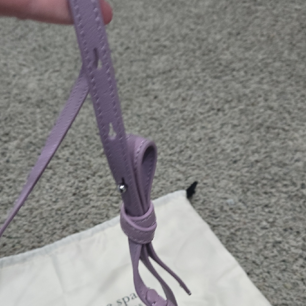 kate spade glossy lavender crossbody bag - Picture 7 of 9